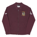 ADIDAS Mens Maroon Park Buccaneers Jacket M Polyester Blend Zip Sportswear
