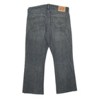 LEVI'S 527 Reg Bootcut Mens Jeans Black Denim Regular Fit W36 L30 Zip Fly