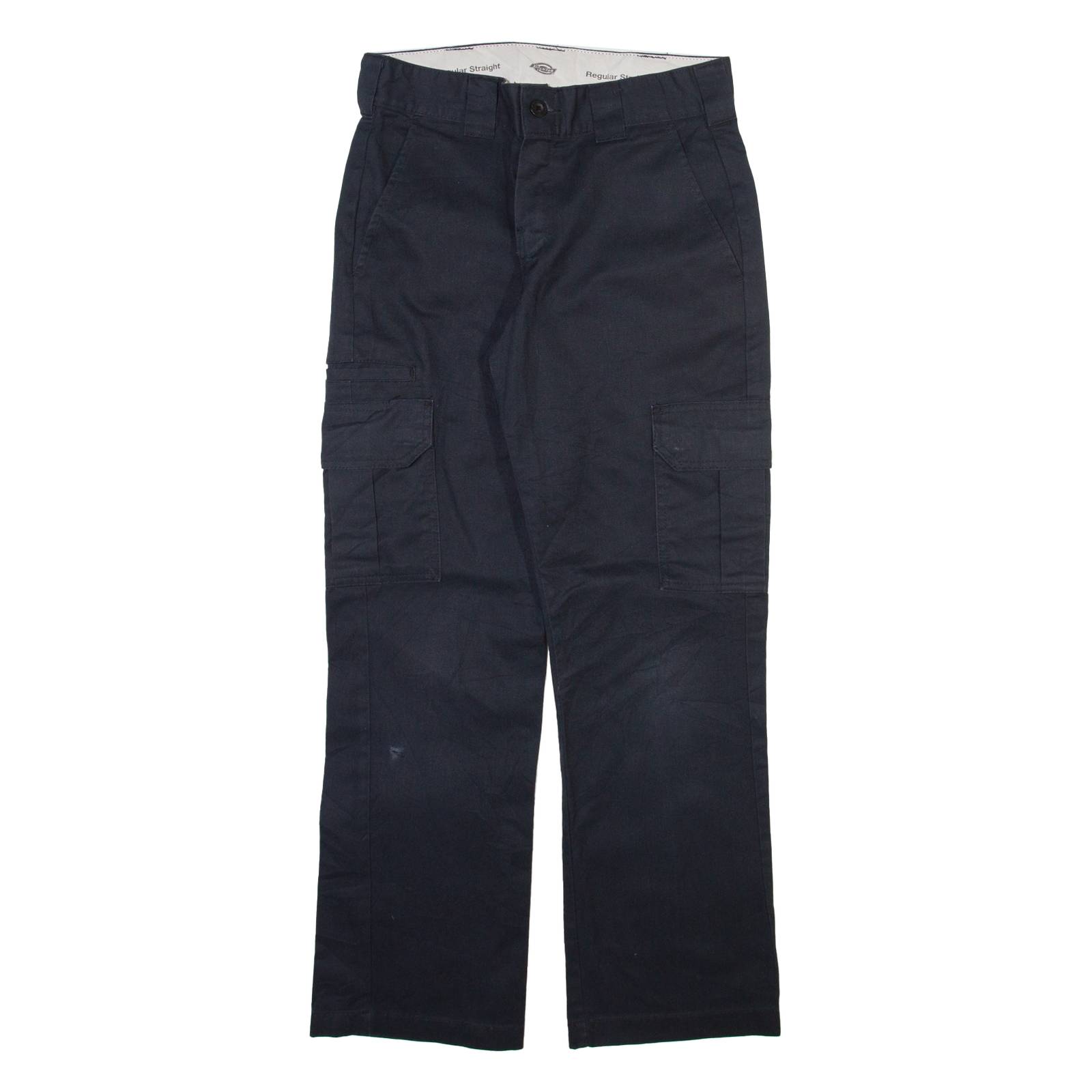 DICKIES Cargo Mens Trousers Black Regular Straight W30 L30