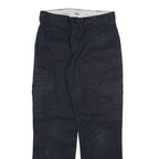 DICKIES Cargo Mens Trousers Black Regular Straight W30 L30