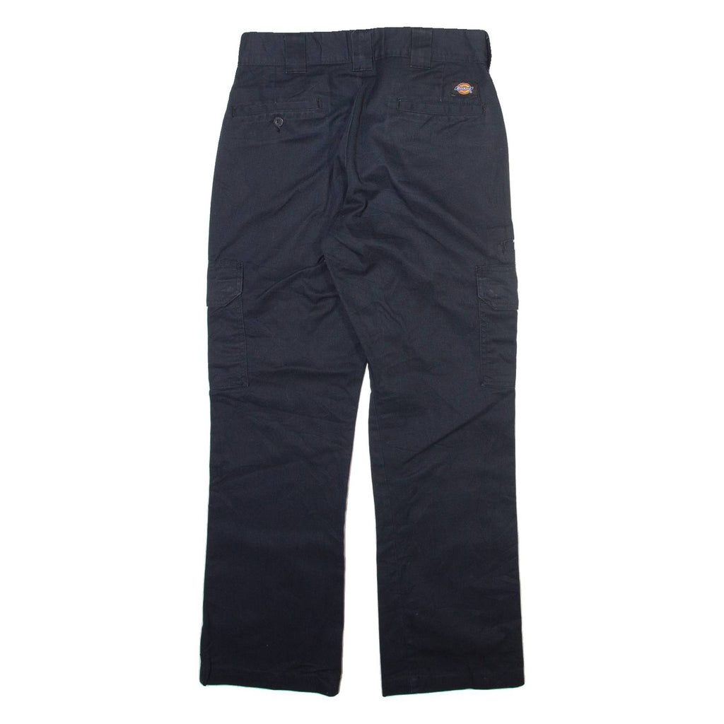 DICKIES Cargo Mens Trousers Black Regular Straight W30 L30