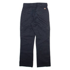 DICKIES Cargo Mens Trousers Black Regular Straight W30 L30