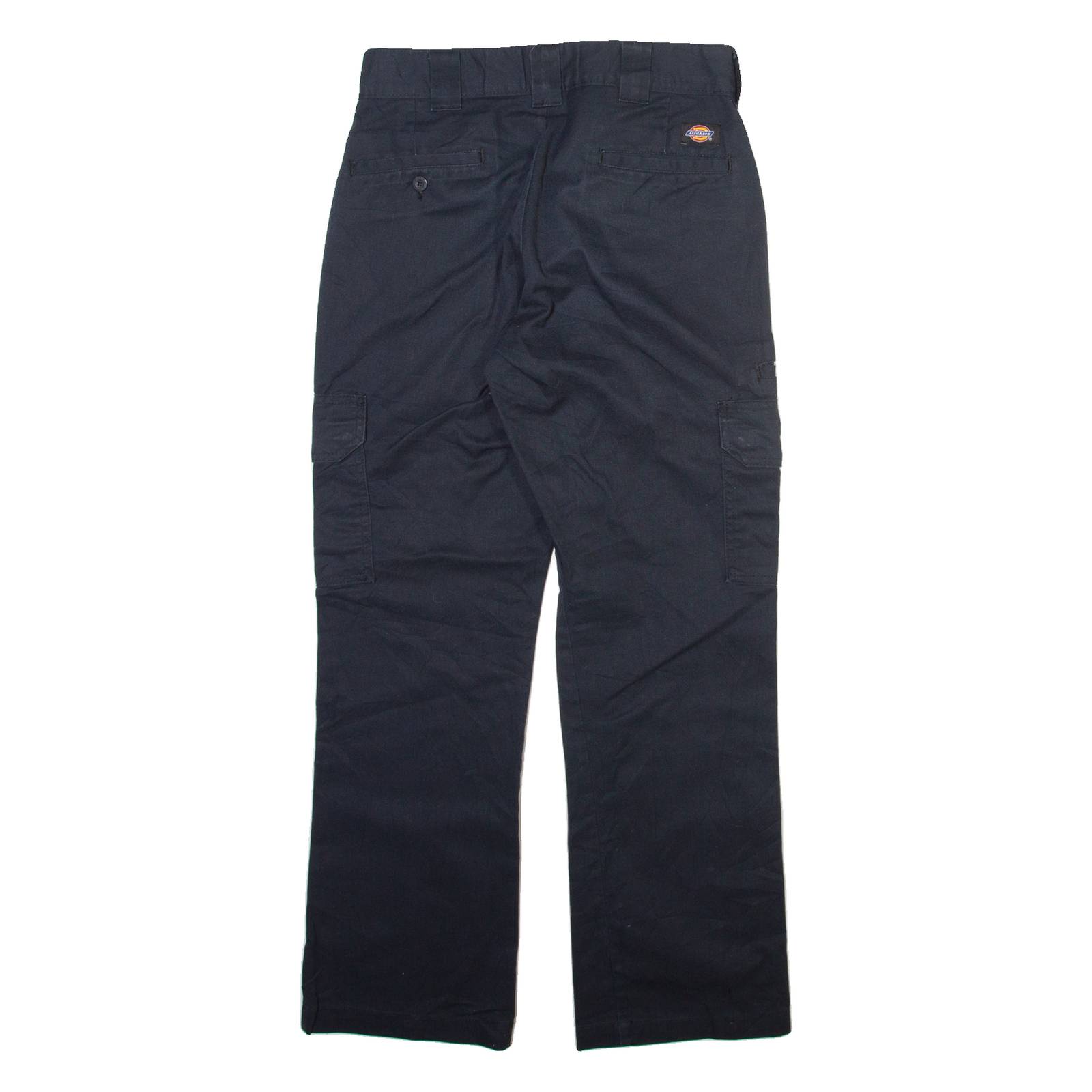 DICKIES Cargo Mens Trousers Black Regular Straight W30 L30
