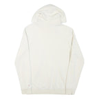 CHAMPION Mens White Pullover Hoodie M Cotton Blend Casual Classic