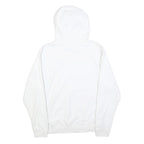 NIKE Mens White Pullover Hoodie S S Logo Cotton Blend Casual
