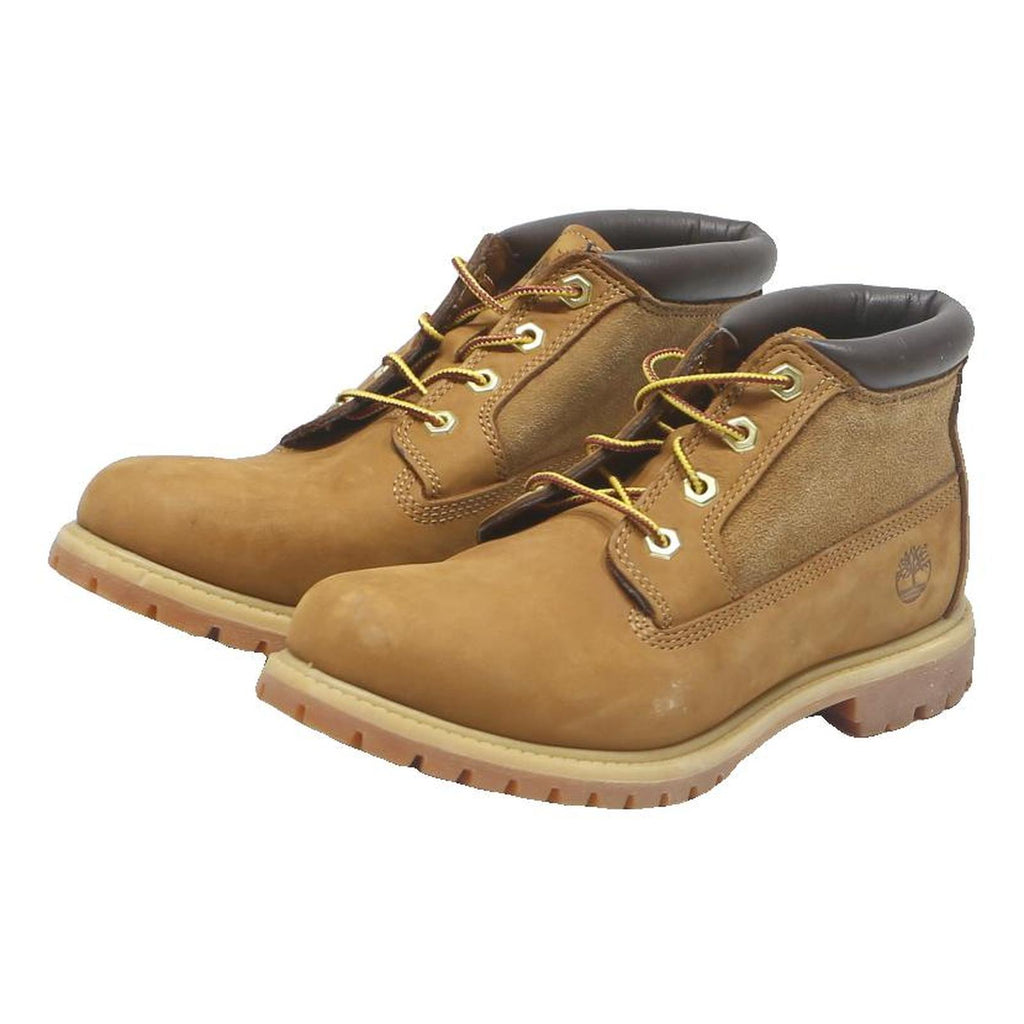 TIMBERLAND Mens Ankle Boots Leather Tan UK 7 Durable Outdoor Footwear