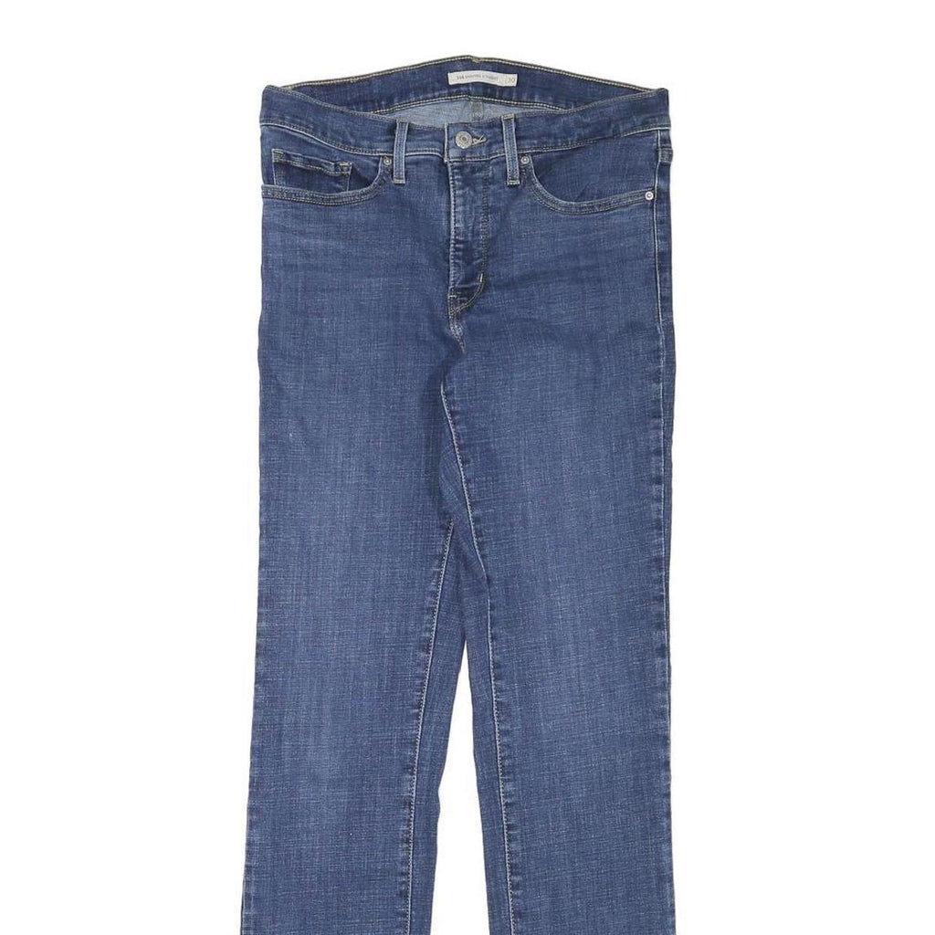 LEVI'S 314 Womens Jeans Blue Slim Skinny Denim Medium W31 L32 Stylish