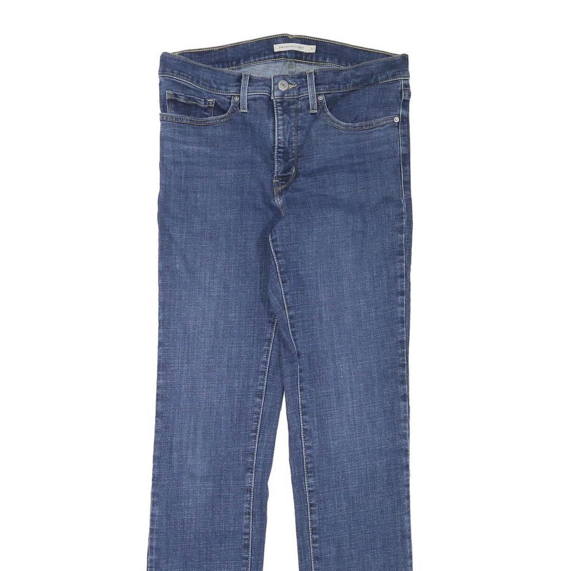 LEVI'S 314 Womens Jeans Blue Slim Skinny Denim Medium W31 L32 Stylish