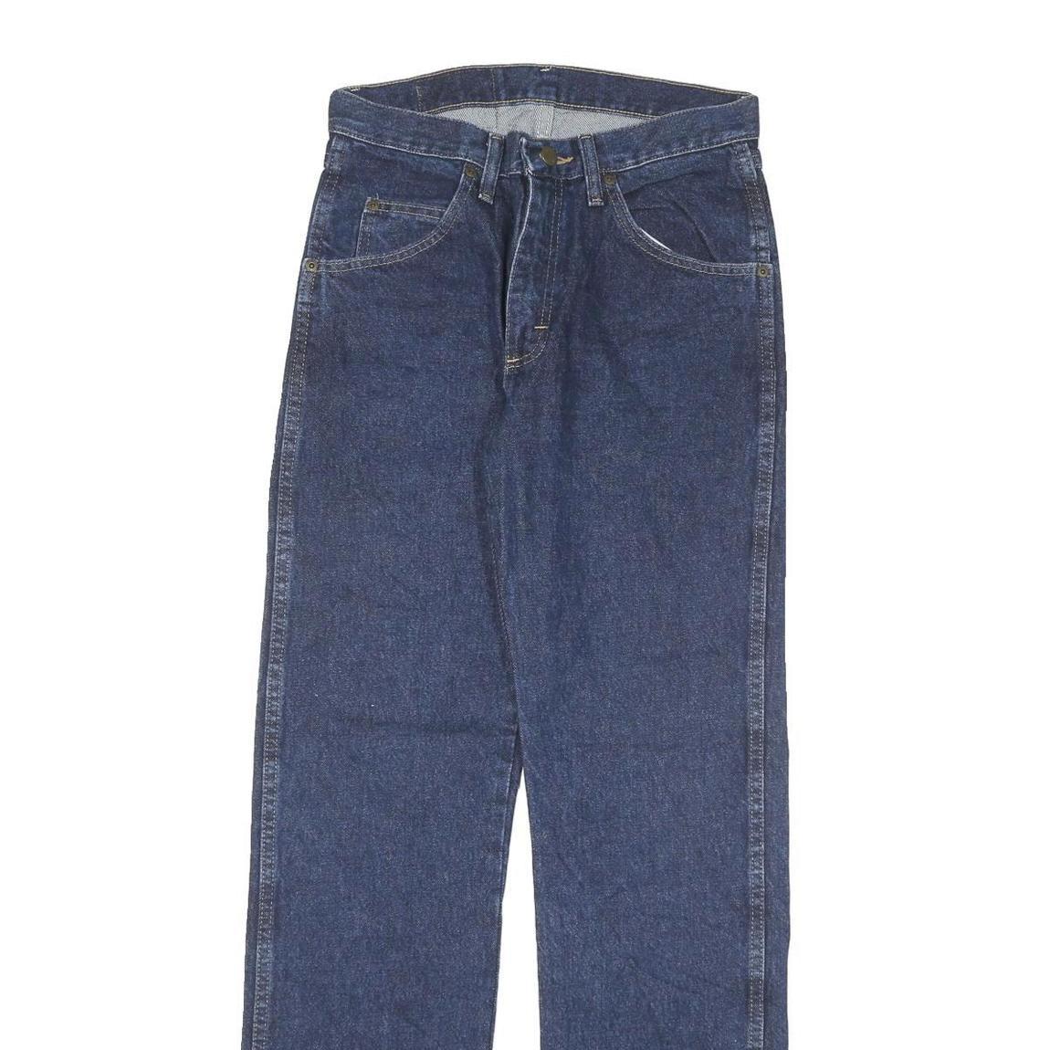 WRANGLER Mens Regular Blue Denim Jeans W28 L32 Classic Cotton Blend