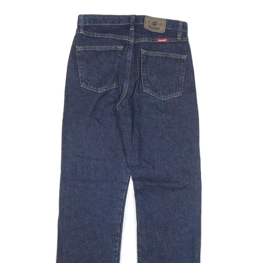 WRANGLER Mens Regular Blue Denim Jeans W28 L32 Classic Cotton Blend