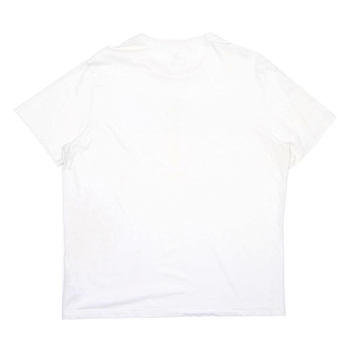 PUMA Mens White XL Graphic T-Shirt Short Sleeve Crew Neck Cotton Blend Casual