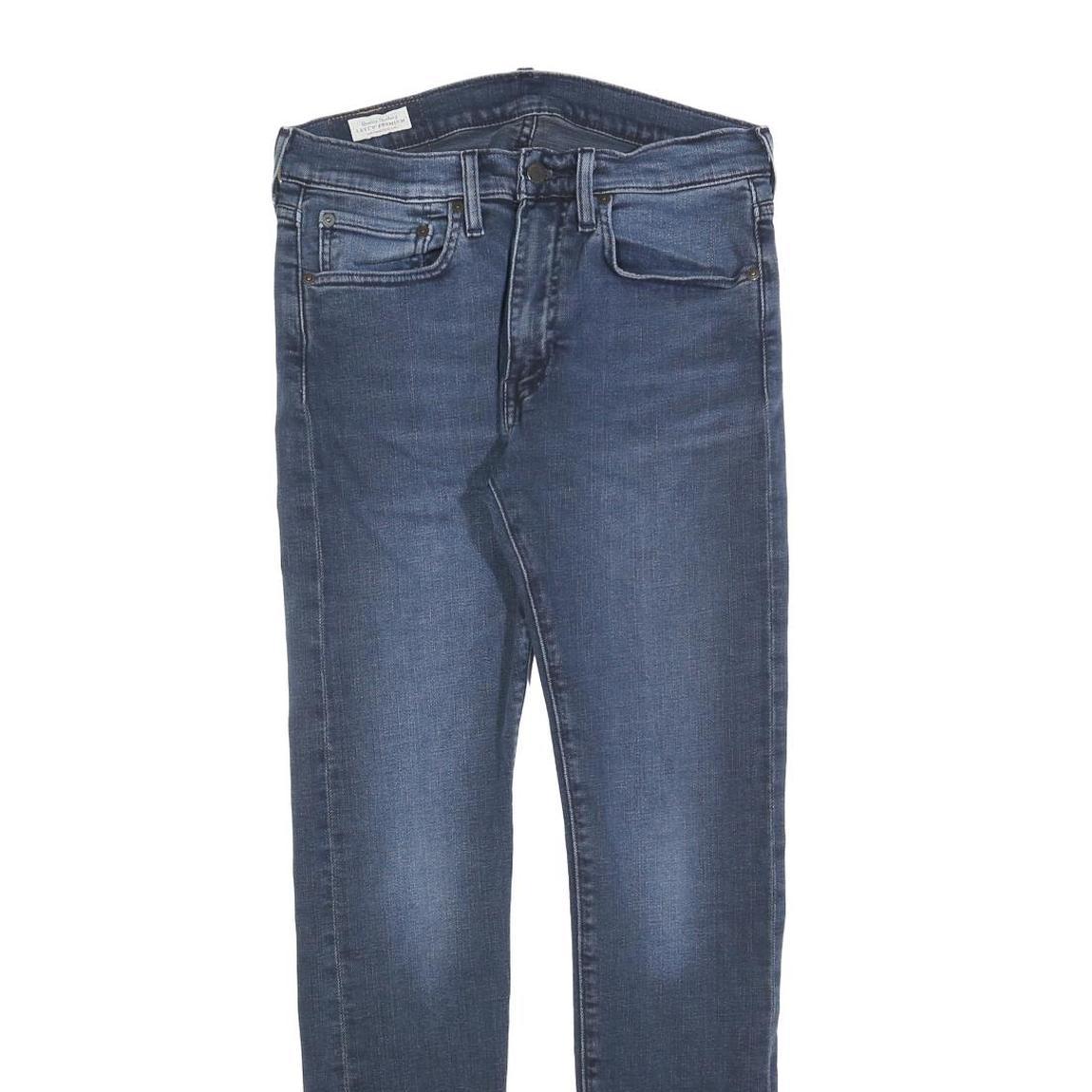 LEVI'S 519 BIG E Mens Slim Jeans Blue Denim W31 L32 Classic Cotton Blend Zip