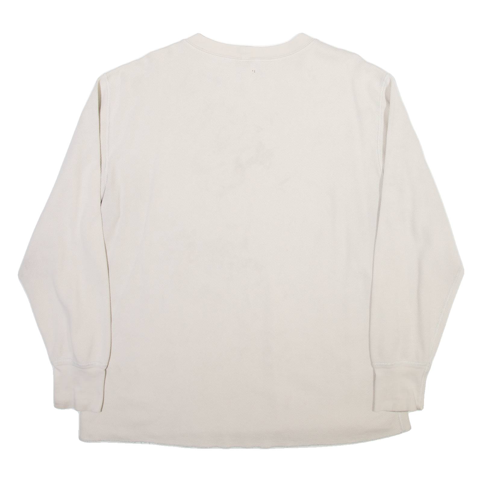 CARHARTT Mens Sweatshirt Beige XL