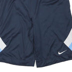 NIKE Mens Shorts Navy Blue & Sky Blue Casual Sports L W30 Athletic Leisure