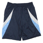 NIKE Mens Shorts Navy Blue & Sky Blue Casual Sports L W30 Athletic Leisure