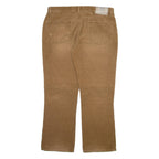 POLO RALPH LAUREN Mens Corduroy Trousers Brown Regular Straight W38 L30