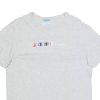 CHAMPION Womens T-Shirt Grey M