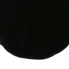 Womens Black Faux Fur Jacket M Polyester Blend Plush Soft Fabric Easy Wear