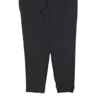 ALL SAINTS Womens Black Slim Fit Trousers W26 L26 Zip Polyester Blend