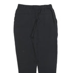 ALL SAINTS Womens Black Slim Fit Trousers W26 L26 Zip Polyester Blend