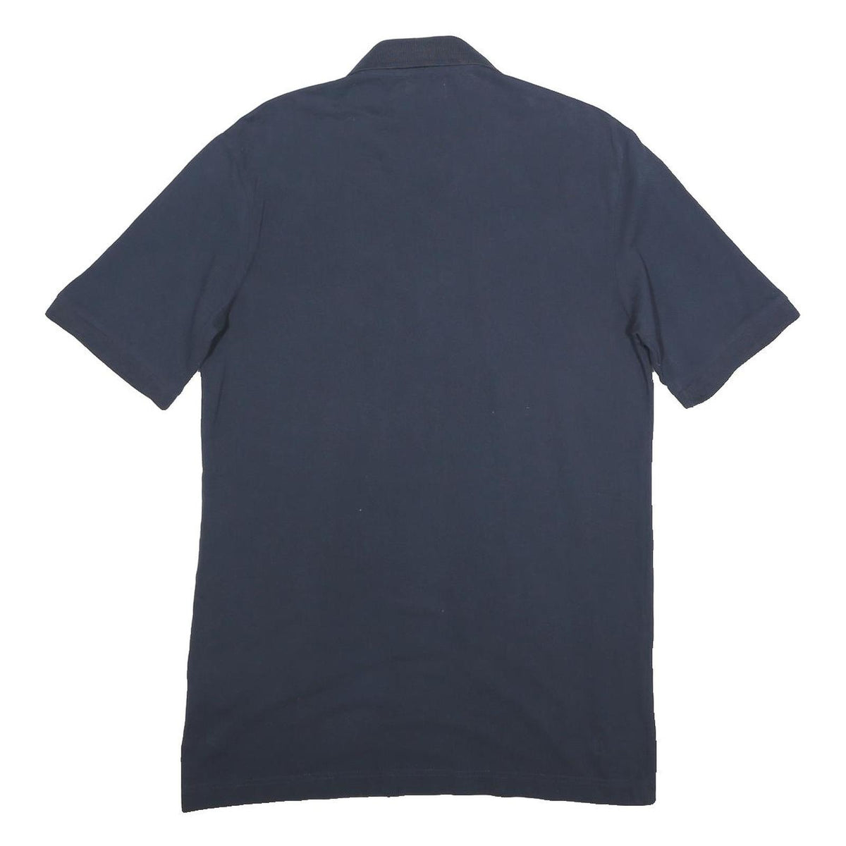 KAPPA Mens Navy Blue Short Sleeve Plain Polo Shirt L Cotton Casual
