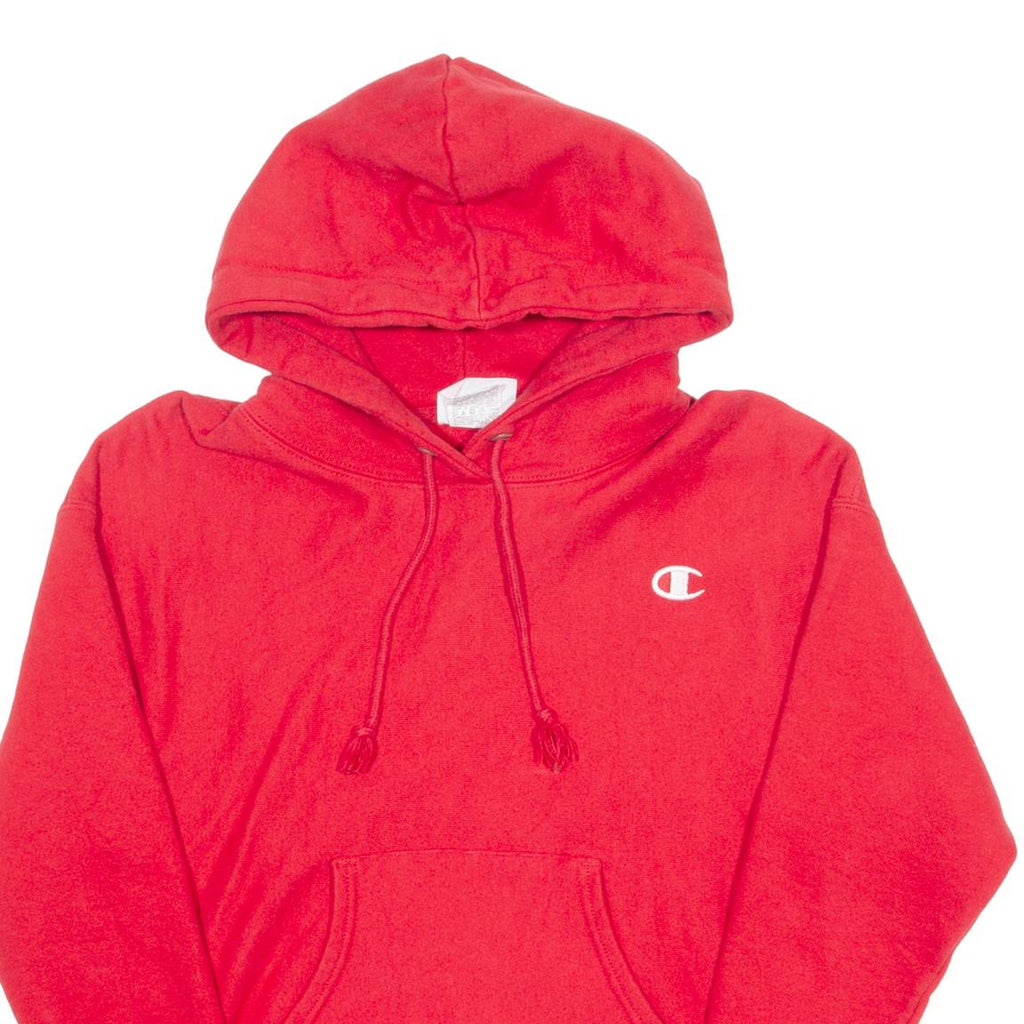 CHAMPION REVERSE WEAVE Mens Red Hoodie XS
