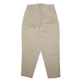 WOOLRICH Womens Cotton Relaxed Beige Trousers W31 L30 Casual Zip Closure