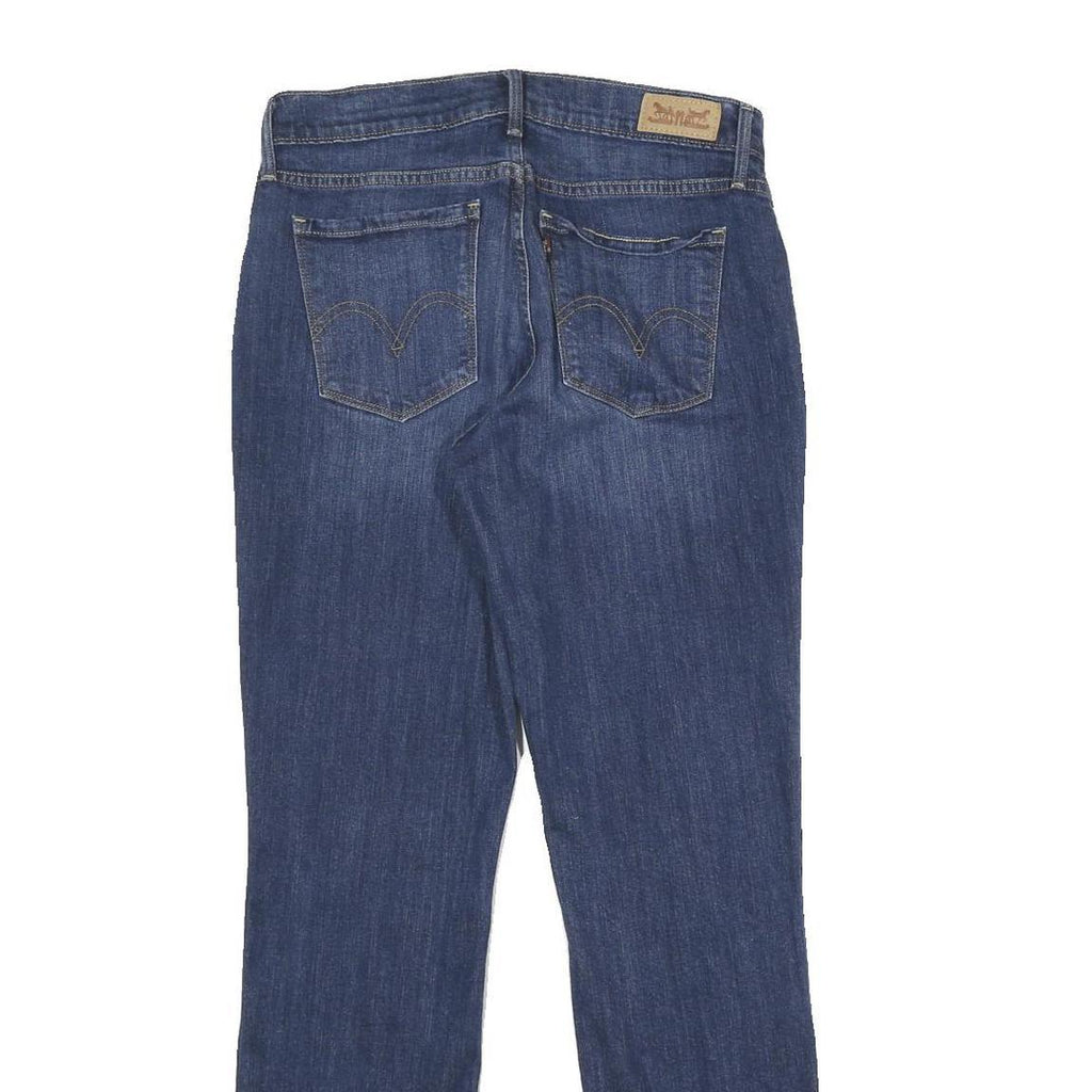 LEVI'S 505 Womens Jeans Blue Regular Straight Denim Medium W26 L32 Classic Style