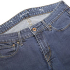LEVI'S Womens Slim Blue Denim Jeans W28 L34 Classic Zip Cotton Blend