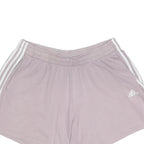 ADIDAS Womens Shorts Pink Casual Cotton Blend 2XL W36 Elastic Waistband