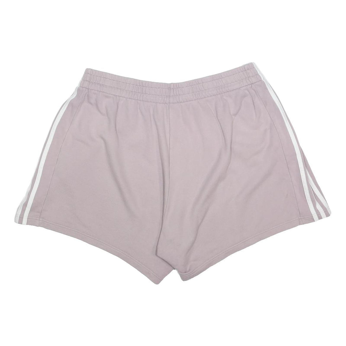 ADIDAS Womens Shorts Pink Casual Cotton Blend 2XL W36 Elastic Waistband