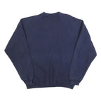 LA RED FORD Womens Navy Blue Notre Dame Mom Crew Neck 2XL Cotton Blend