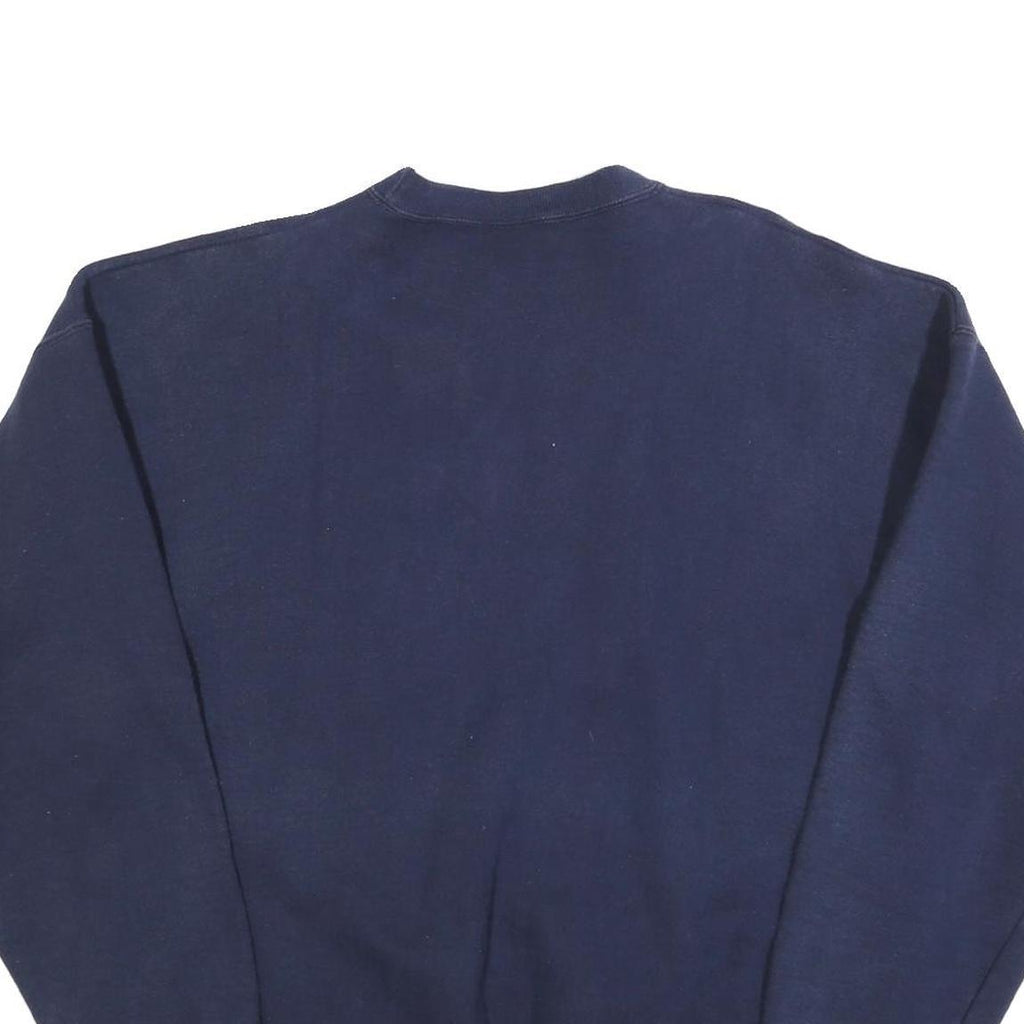 LA RED FORD Womens Navy Blue Notre Dame Mom Crew Neck 2XL Cotton Blend