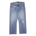 LEVI'S 501 Mens Jeans Blue Regular Straight Denim Light W36 L26 Classic Fit