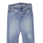 LEVI'S 501 Mens Jeans Blue Regular Straight Denim Light W36 L26 Classic Fit