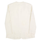 EXCLUSIVE CITY Womens Blazer Jacket Beige Silk M