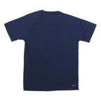 ADIDAS Mens Navy LA Galaxy Graphic T-Shirt M Short Sleeve Crew Neck Sportswear