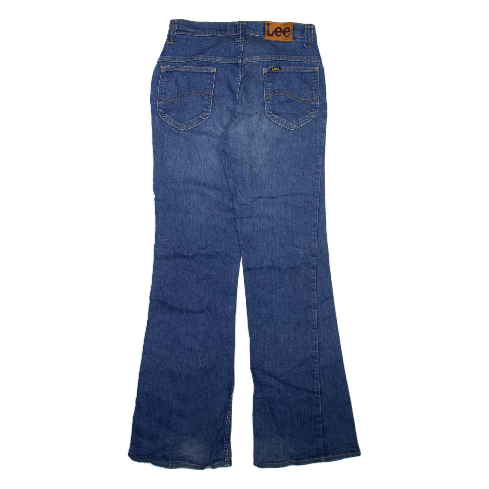 LEE Womens Jeans Blue Regular Bootcut W28 L32