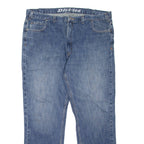 DICKIES Workwear Mens Jeans Blue Regular Straight Stone Wash W40 L31