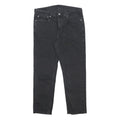 LEVI'S 541 Mens Jeans Black Slim Skinny Denim W36 L30 Stretch Cotton Blend Zip