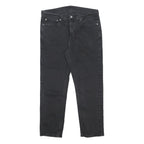 LEVI'S 541 Mens Jeans Black Slim Skinny Denim W36 L30 Stretch Cotton Blend Zip