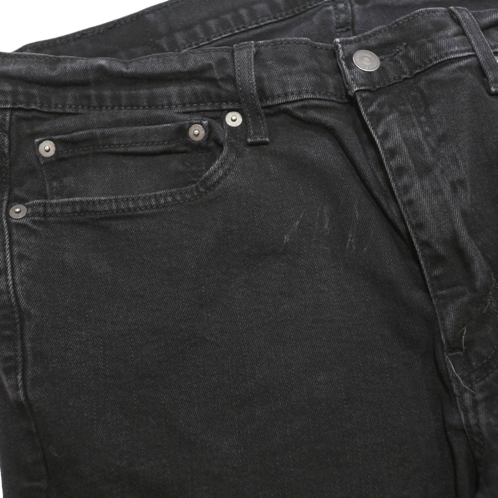 LEVI'S 541 Mens Jeans Black Slim Skinny Denim W36 L30 Stretch Cotton Blend Zip
