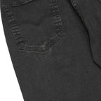LEVI'S 541 Mens Jeans Black Slim Skinny Denim W36 L30 Stretch Cotton Blend Zip