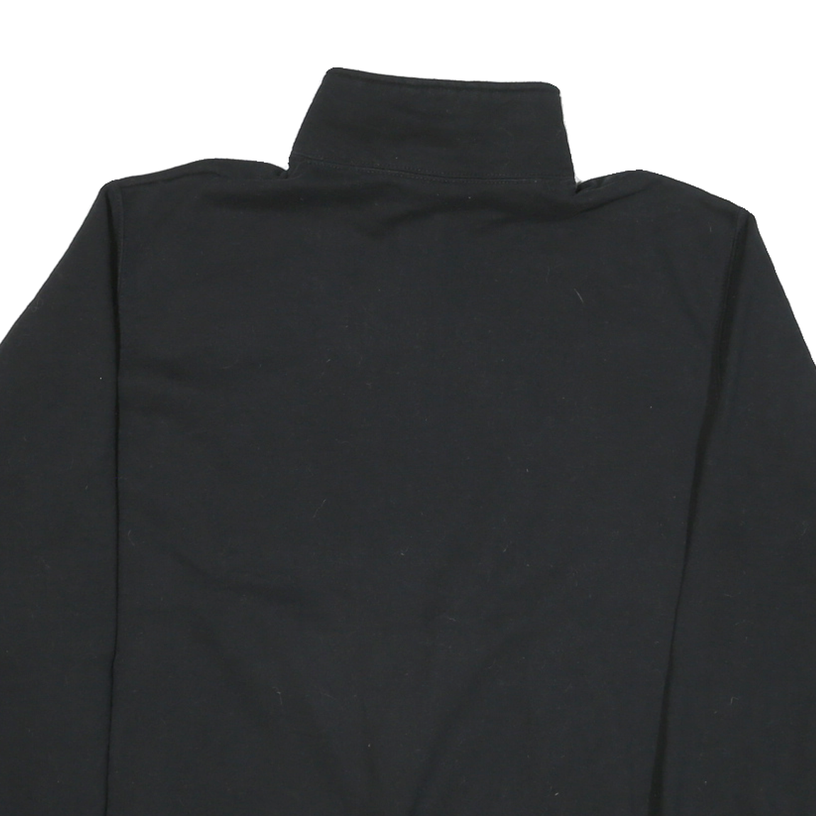 CHAMPION Mens Black Illinois Tech Half Zip M Sweatshirt Cotton Blend Pullover