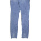 LEVI'S 524 Womens Slim Skinny Denim Medium Blue W27 L32 Stretch Cotton Blend Zip