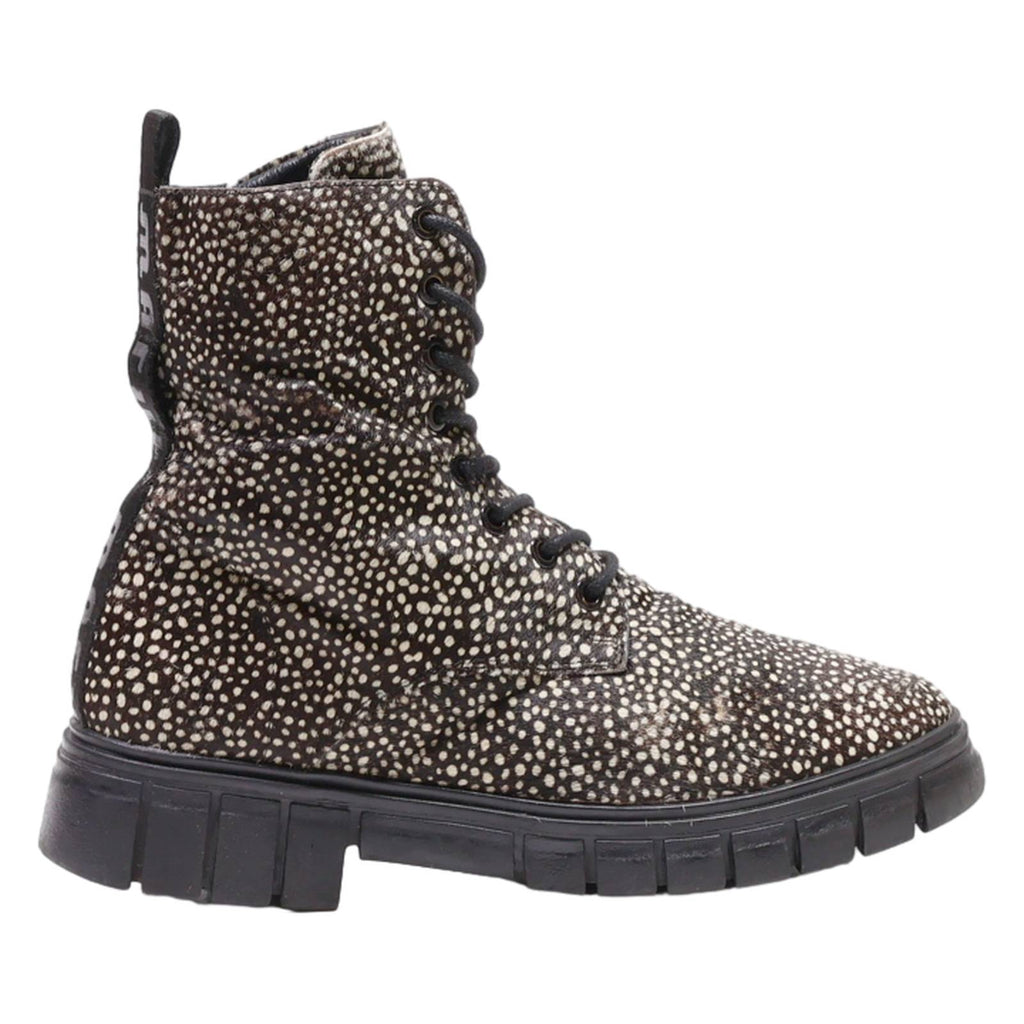 MARUTI Lace-Up Boots Beige Synthetic Womens UK 7