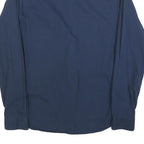 DIESEL Mens Blue Cotton Blend Grandad Collar Shirt M Classic Button Down