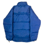 KAPPA Mens Puffer Jacket Blue Nylon 90s Hooded L
