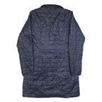 PATAGONIA Womens Navy Blue Quilted Polyester Jacket S Zip Pockets Lightweight