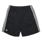 ADIDAS Mens Black Polyester Sports Shorts XL W32 Casual Athletic Wear